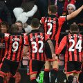 Bournemouth gol sevinci