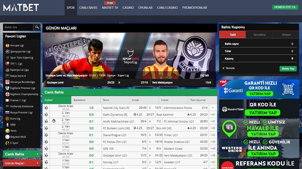 matbet şikayet konuları