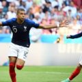 Mbappe ve Griezmann gol sevinci