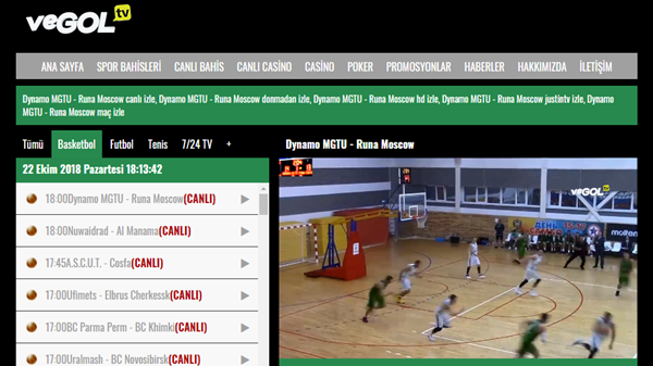 Vegoltv Canlı Maç İzleme